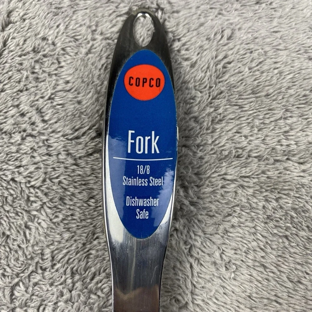 Copco 18/8 Stainless Steel Serving Carving Fork 2 Prong Double Fold Handle 13